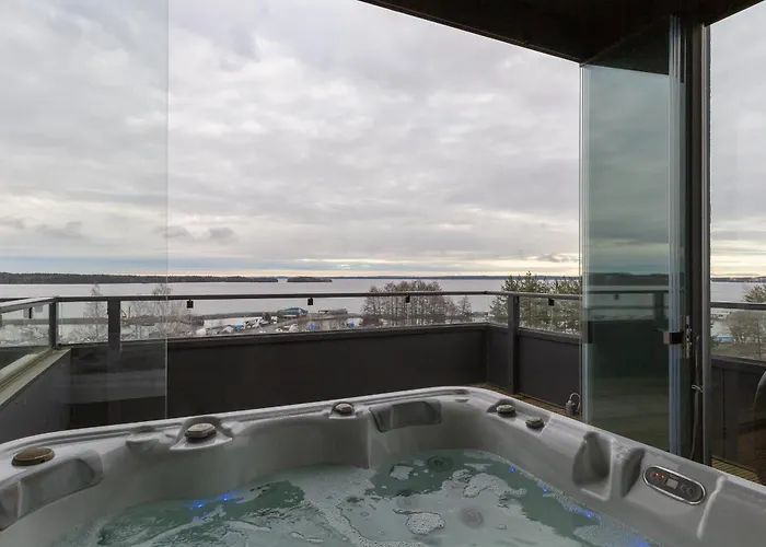 アパート Luxurious Penthouse - Hot Tub & Sauna